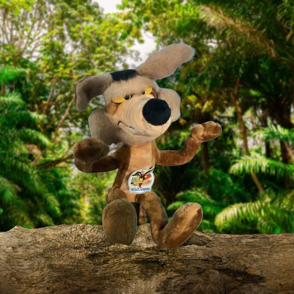 BRAND‎ NEW, 24K Willie E. Coyote 30" Posable